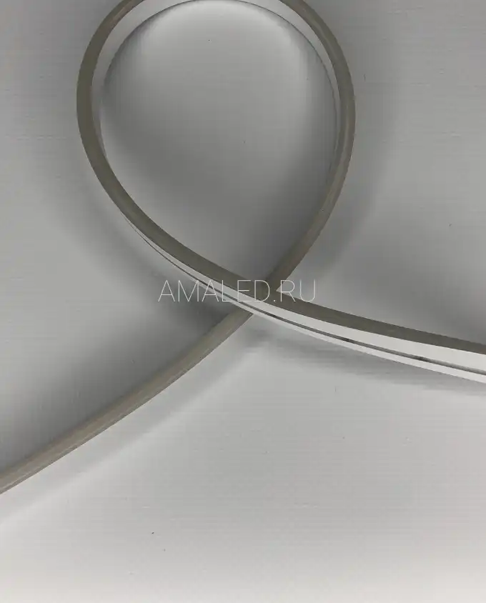 Гибкий неон AMALED AERO 12В, 6х12 мм, теплый белый